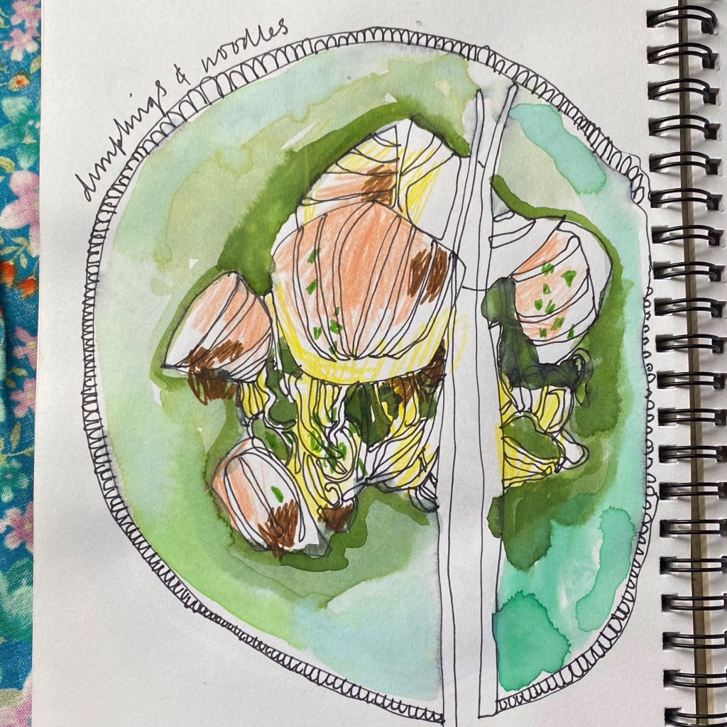 dumplings and noodles&nbsp;1/2